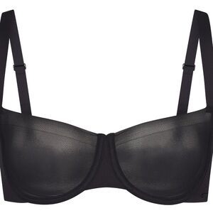 No Show Unlined Balconette Bra